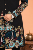 Royal Noir Elephant Embroidered Indo Western for Men