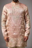 Blush Rose Intricate Embroidered Kurta