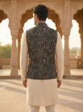 Men’s woven Nehru jacket