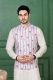Men Striped Jacket Kurta Buy