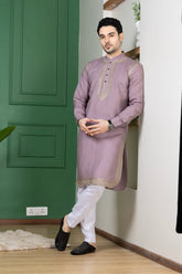 Buy embroidered wedding kurta