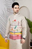 Men Jacket Kurta Set Online