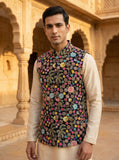 Buy embroidered nehru koti