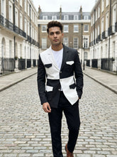 Buy white designer blazer men