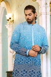 Men embroidered kurta set