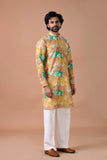 buy printed kurta set men