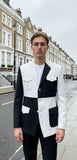Men white party blazer buy