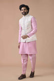 men floral kurta set