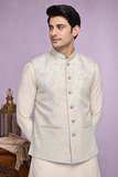 Pastel Prism Wedding Koti for Men