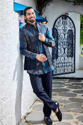 Buy men open jacket kurta