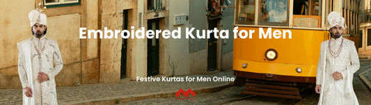 Embroidered Kurta for Men