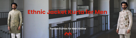 Ethnic Jacket Kurta for Men