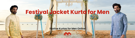 Festival Jacket Kurta for Men – Buy Elegant Festive Looks