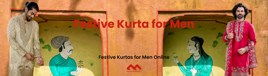 Festive Kurta for Men – Diwali & Wedding Wear | Mahavir NX