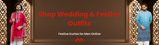 Indian Ethnic Wear for Men – Shop Wedding & Festive Outfits at Mahavir NX