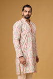 Buy Blush Ivory Kurta Set for Men Online India | Mahavir NX