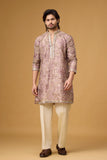 Zari Work Kurta Set for Men – Festive & Wedding Ethnic Wear | Mahavir NX