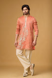 Coral Vine Embroidered Kurta Set