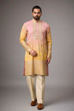 Wedding Season Kurta for Men – Gold Heritage Embroidered Set | Mahavir NX