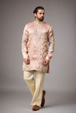 Blush Rose Intricate Embroidered Kurta
