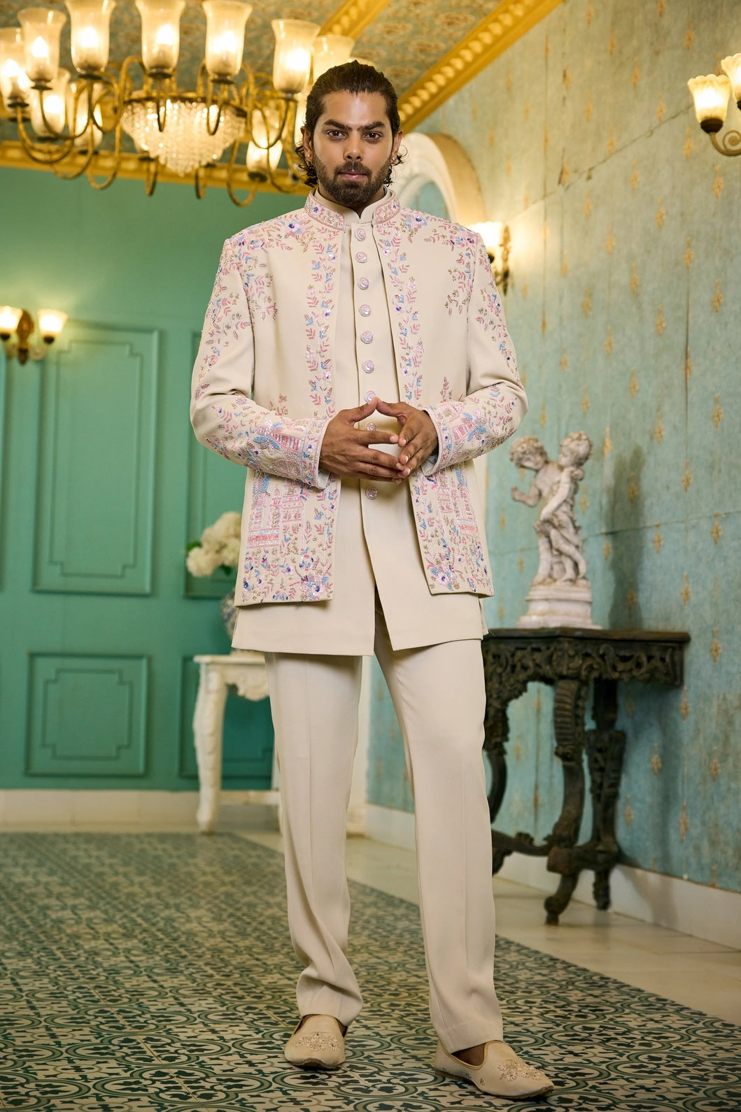 Buy men indo western set