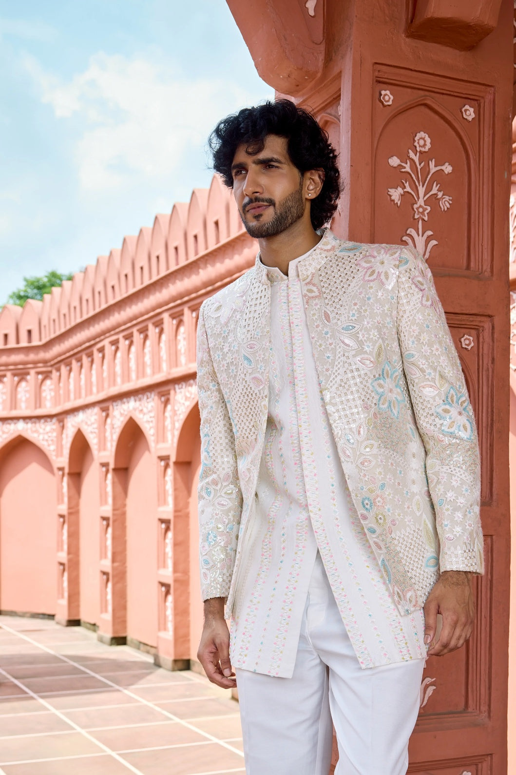 Designer Indo Western suit men