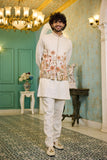 Men Linen Jacket Kurta Set