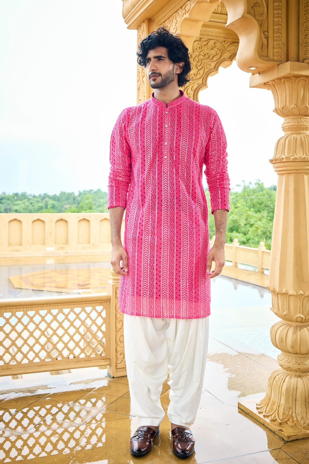 Designer kurta set men