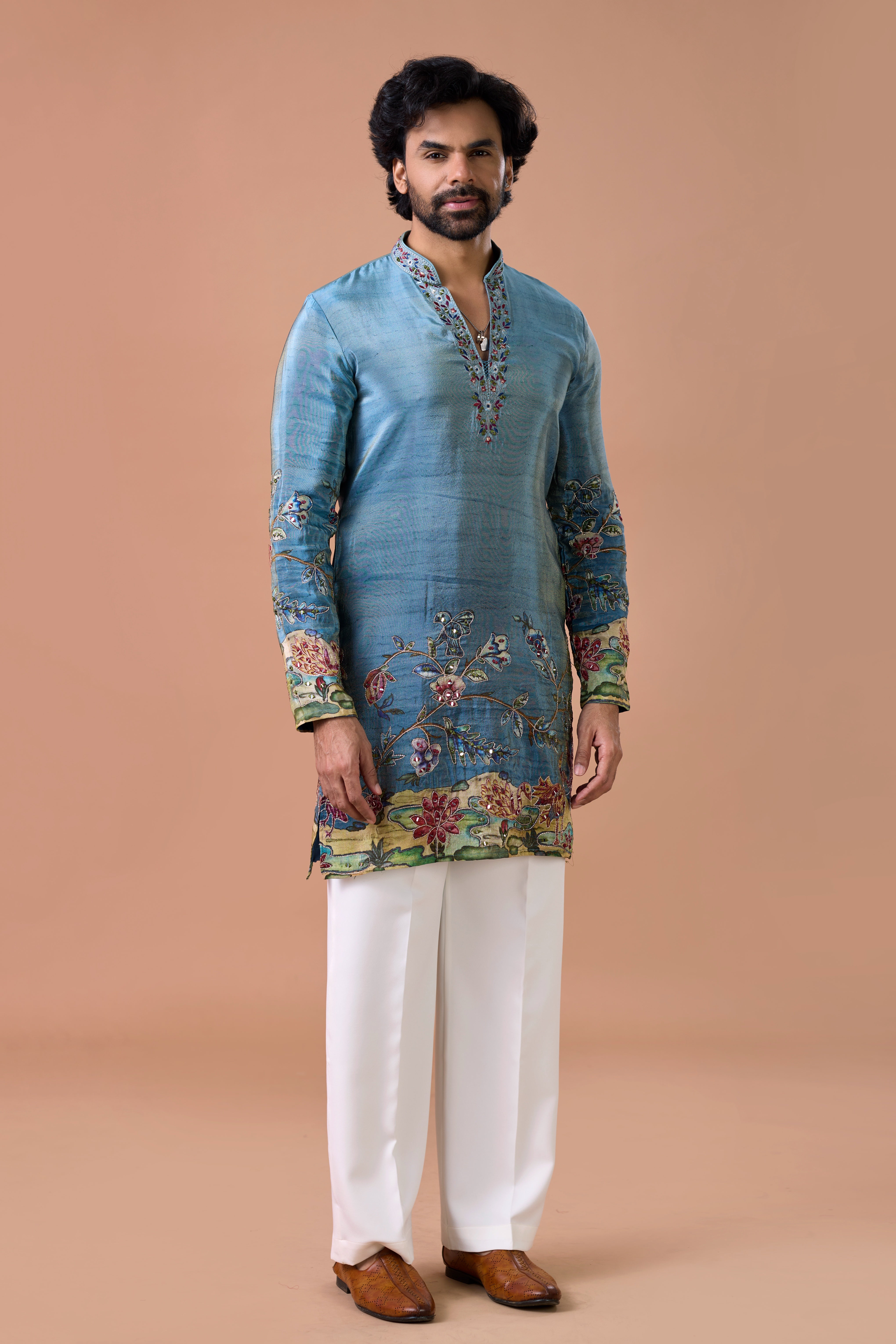 festive kurta set men