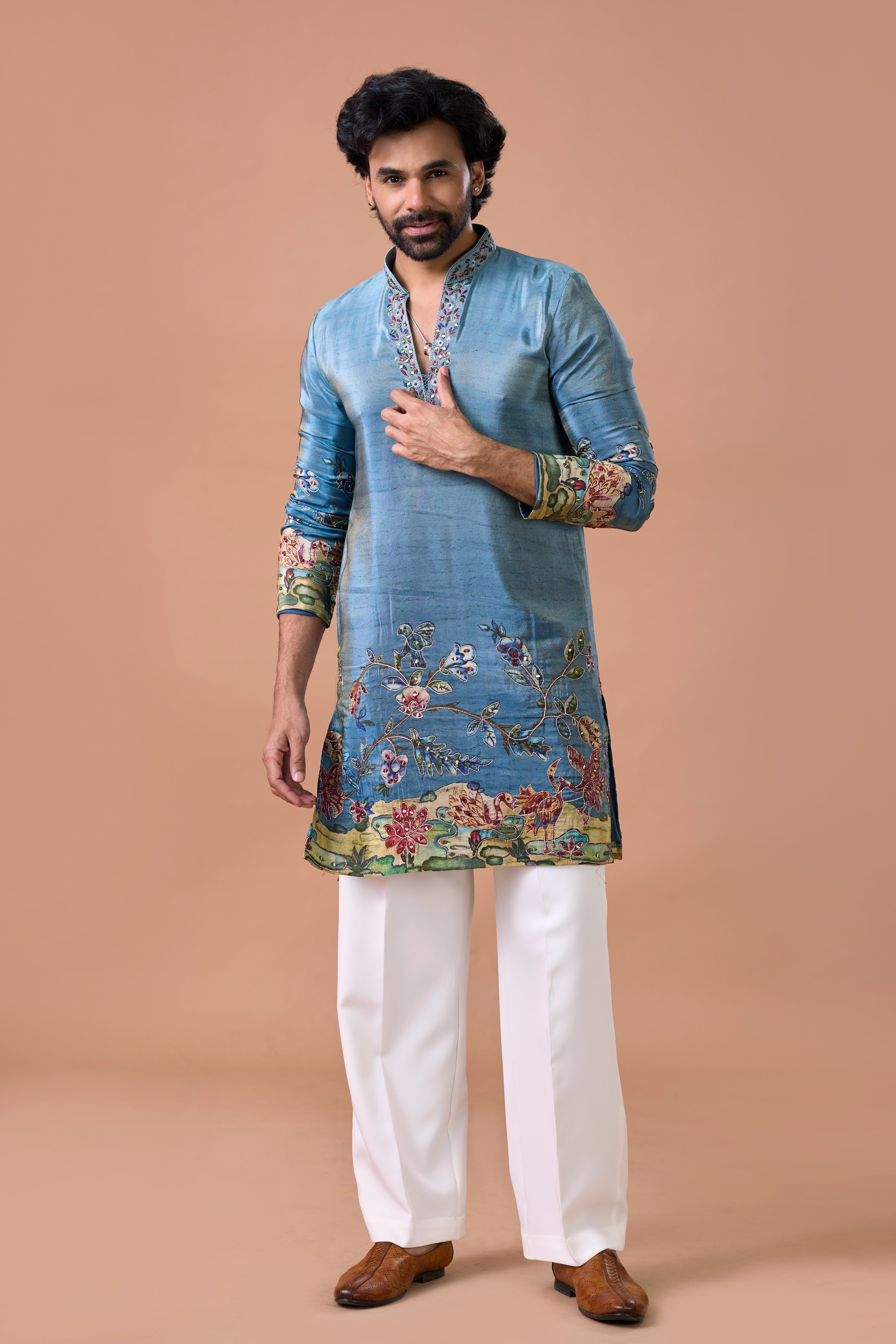 men festive kurta set
