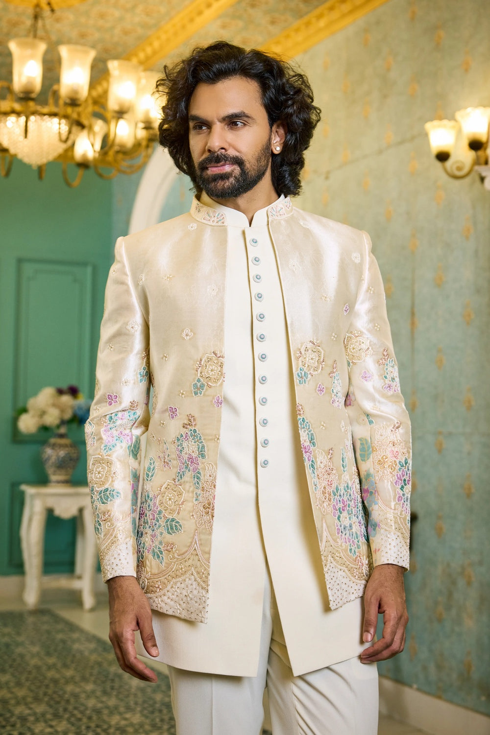 Latest indo western men style