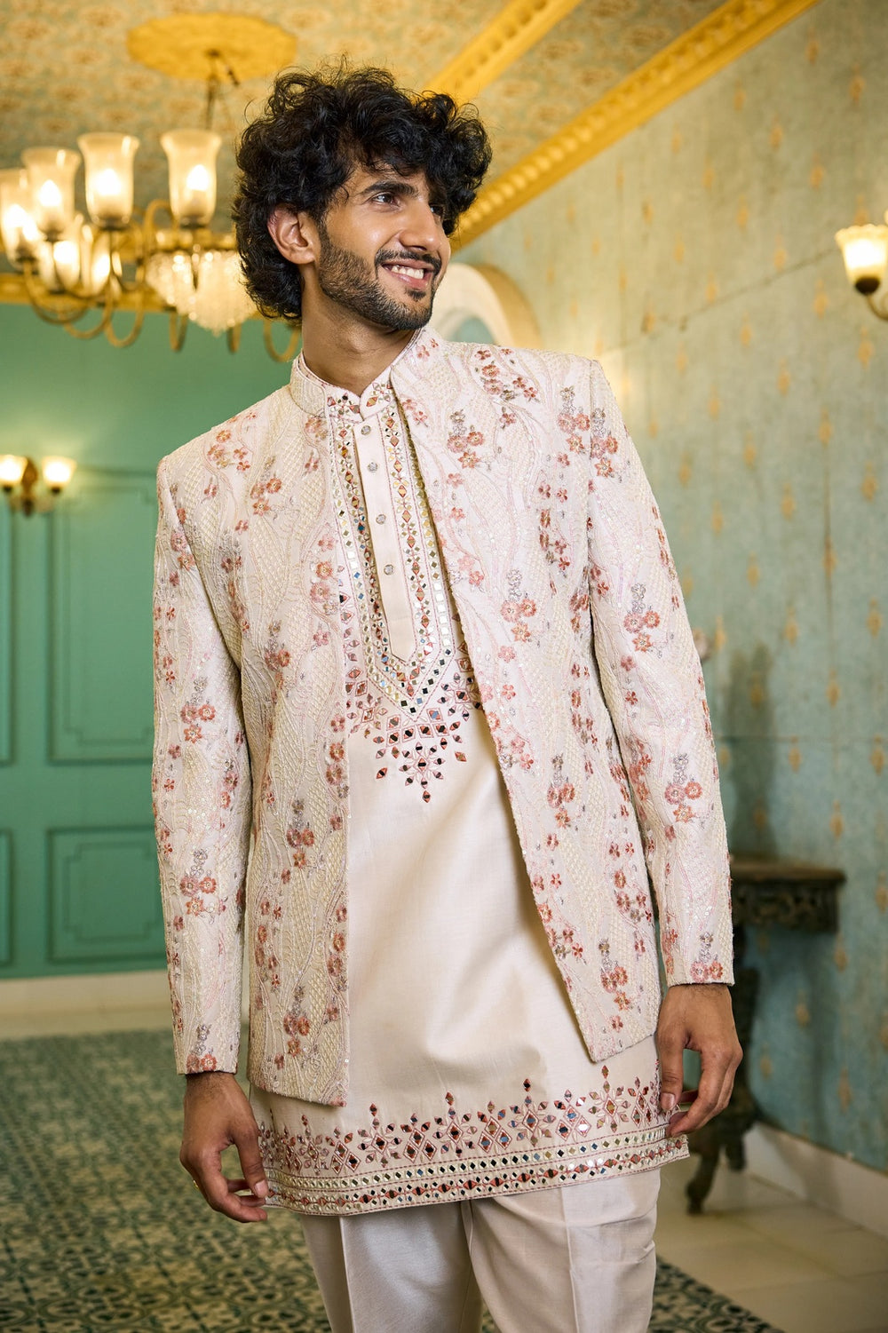 Wedding indo western for men
