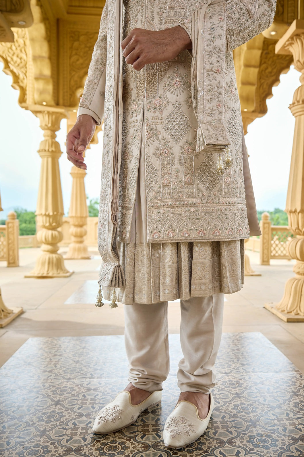 Traditional Groom Sherwani Set
