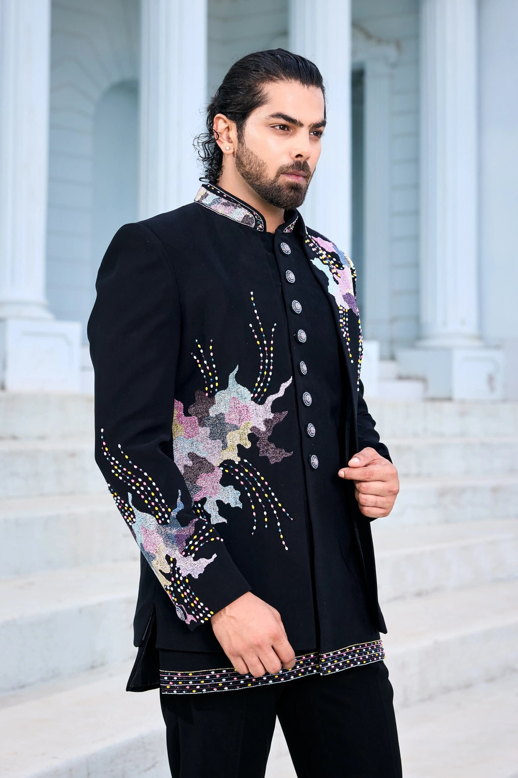 Designer Embroidered Mens Outfit