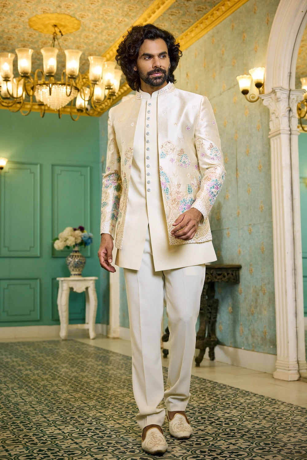 Mens party indo western dress