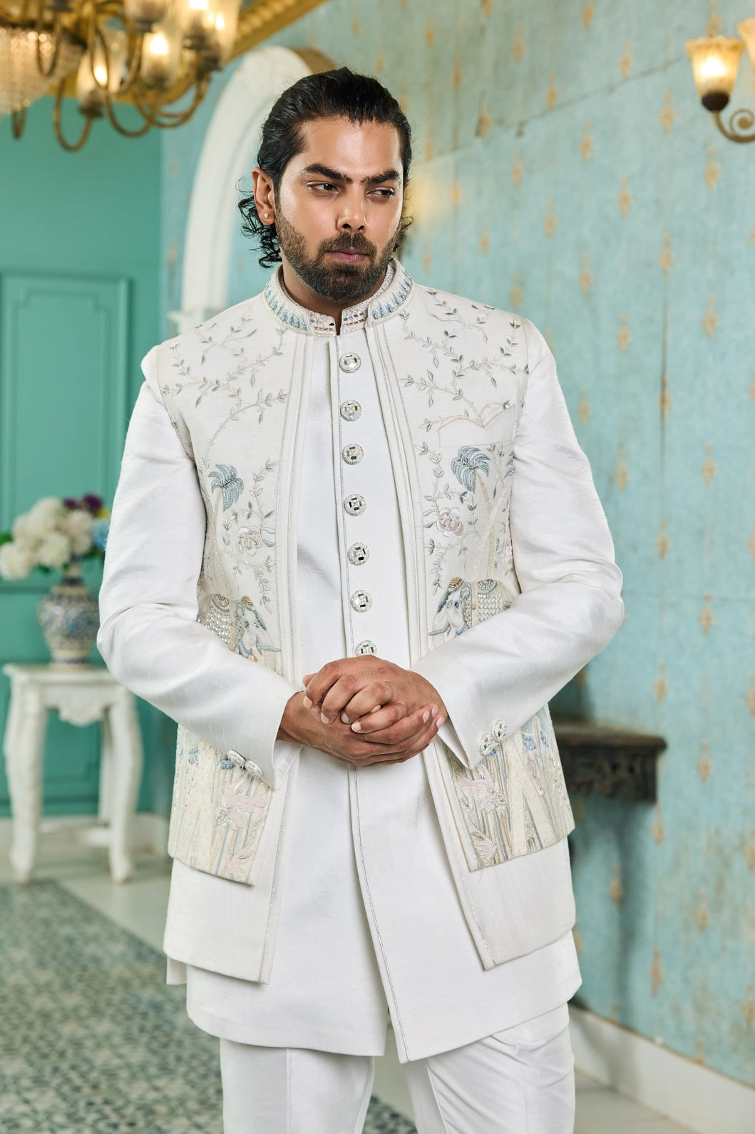 party wear indo western men