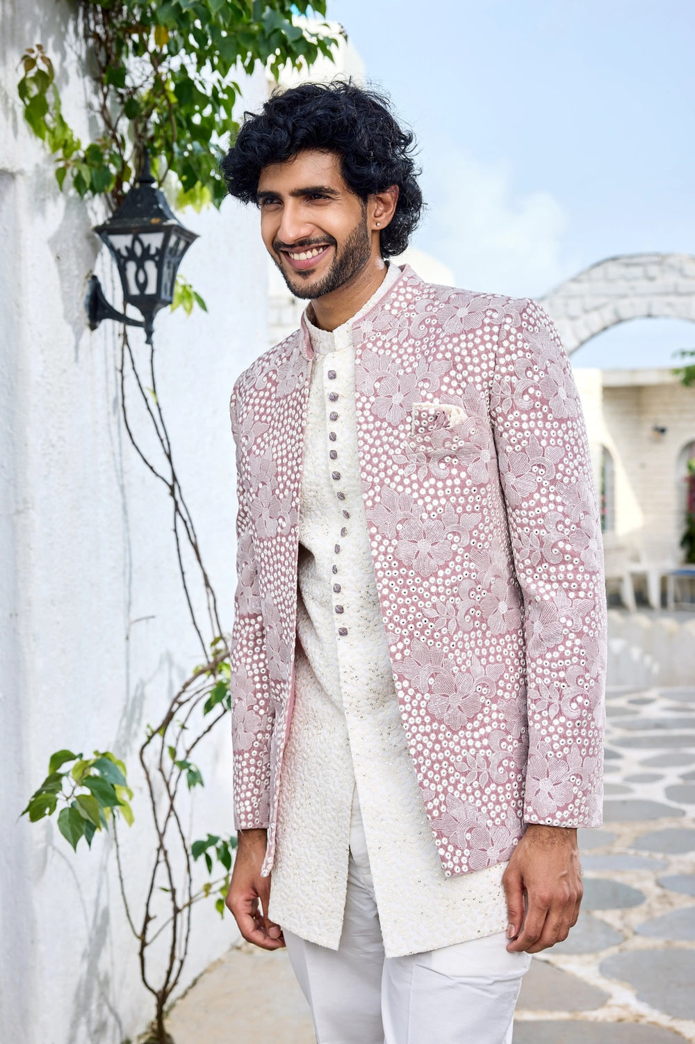 Wedding Embroidered Indo-Western Men