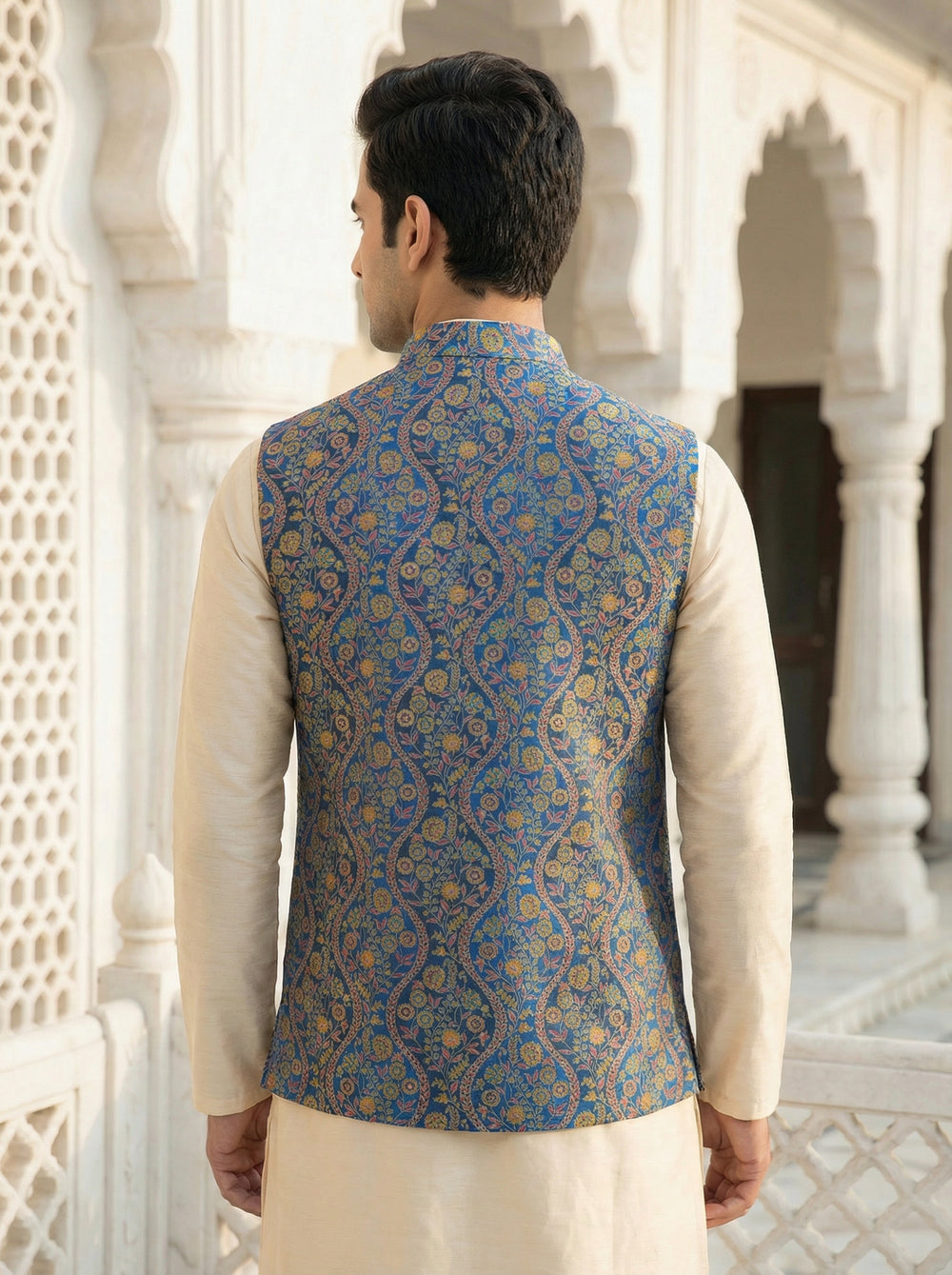 Men ethnic Nehru jacket
