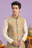 Golden Heritage Festive Koti for Men