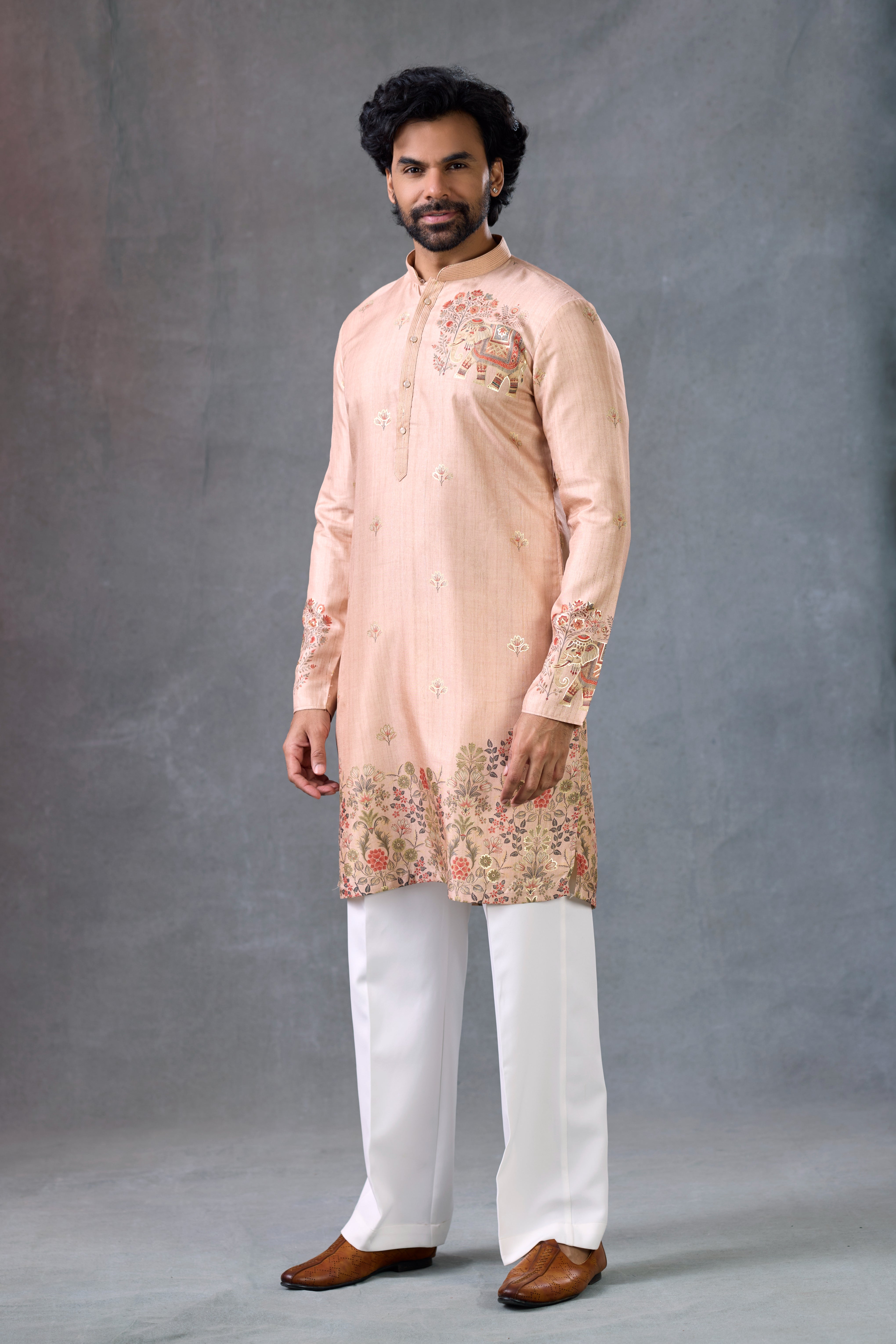 buy mens cotton kurta set