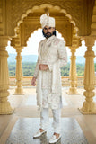 Buy groom embroidered sherwani