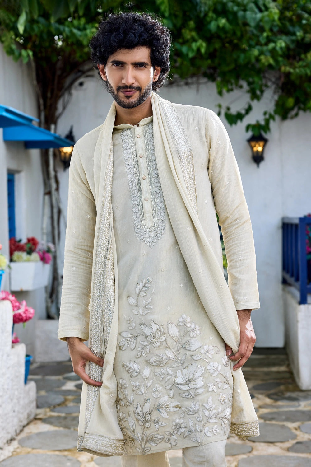 ethnic kurta set men