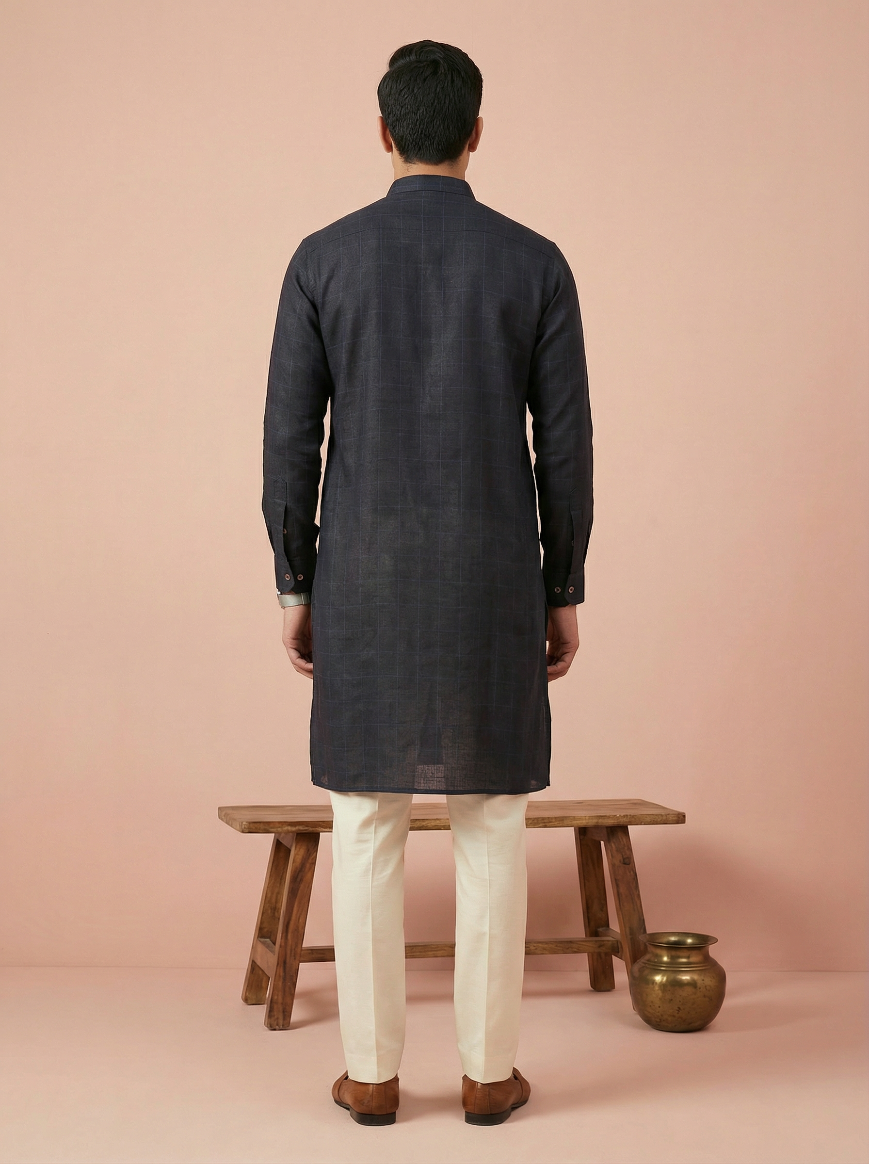 Men’s mandarin collar kurta