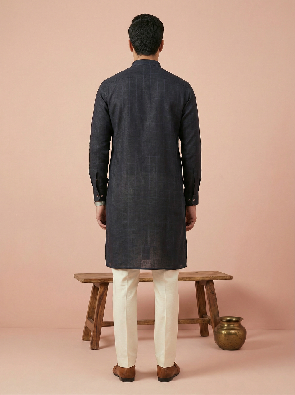 Men’s mandarin collar kurta