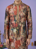 Stylish printed kurta men