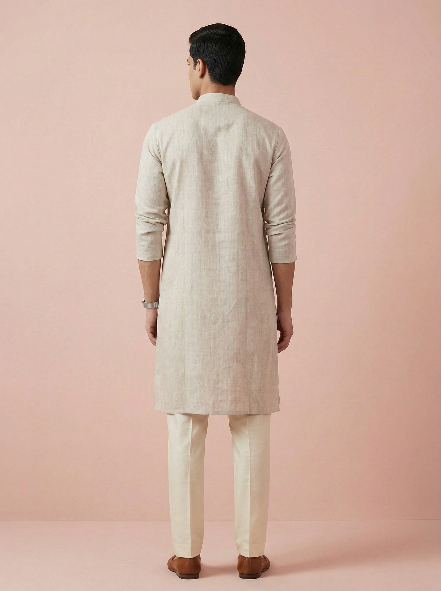 Linen kurta for men