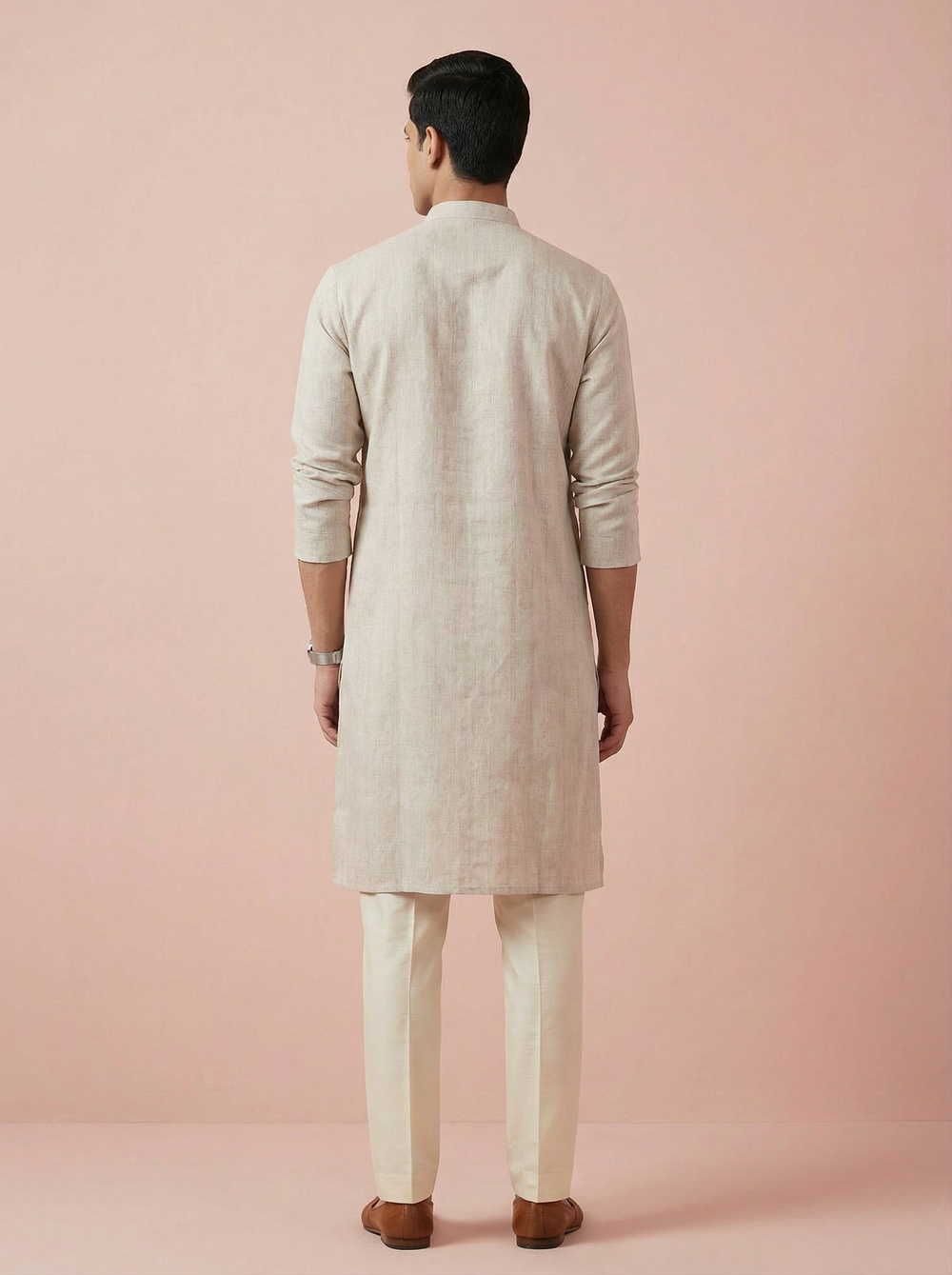 Linen kurta for men