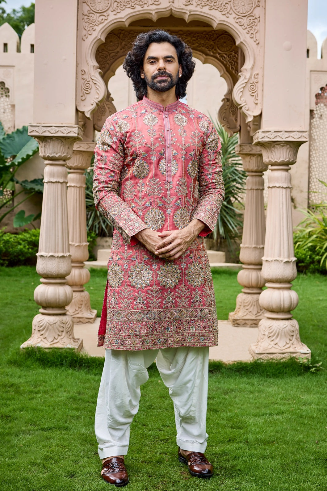 mens festive kurta set