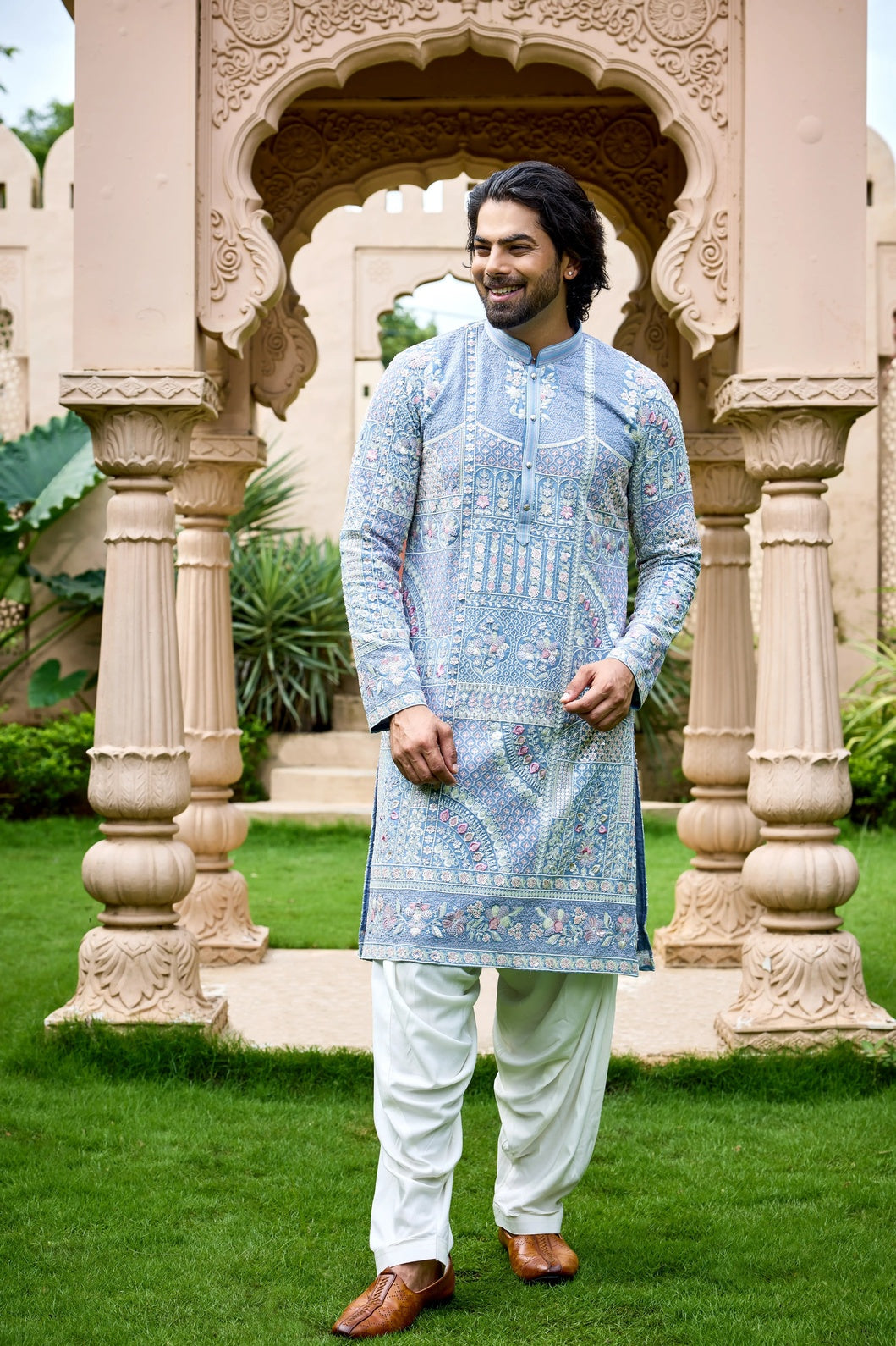 men ethnic kurta set