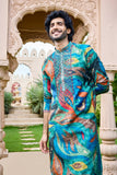 Men festive kurta mirror